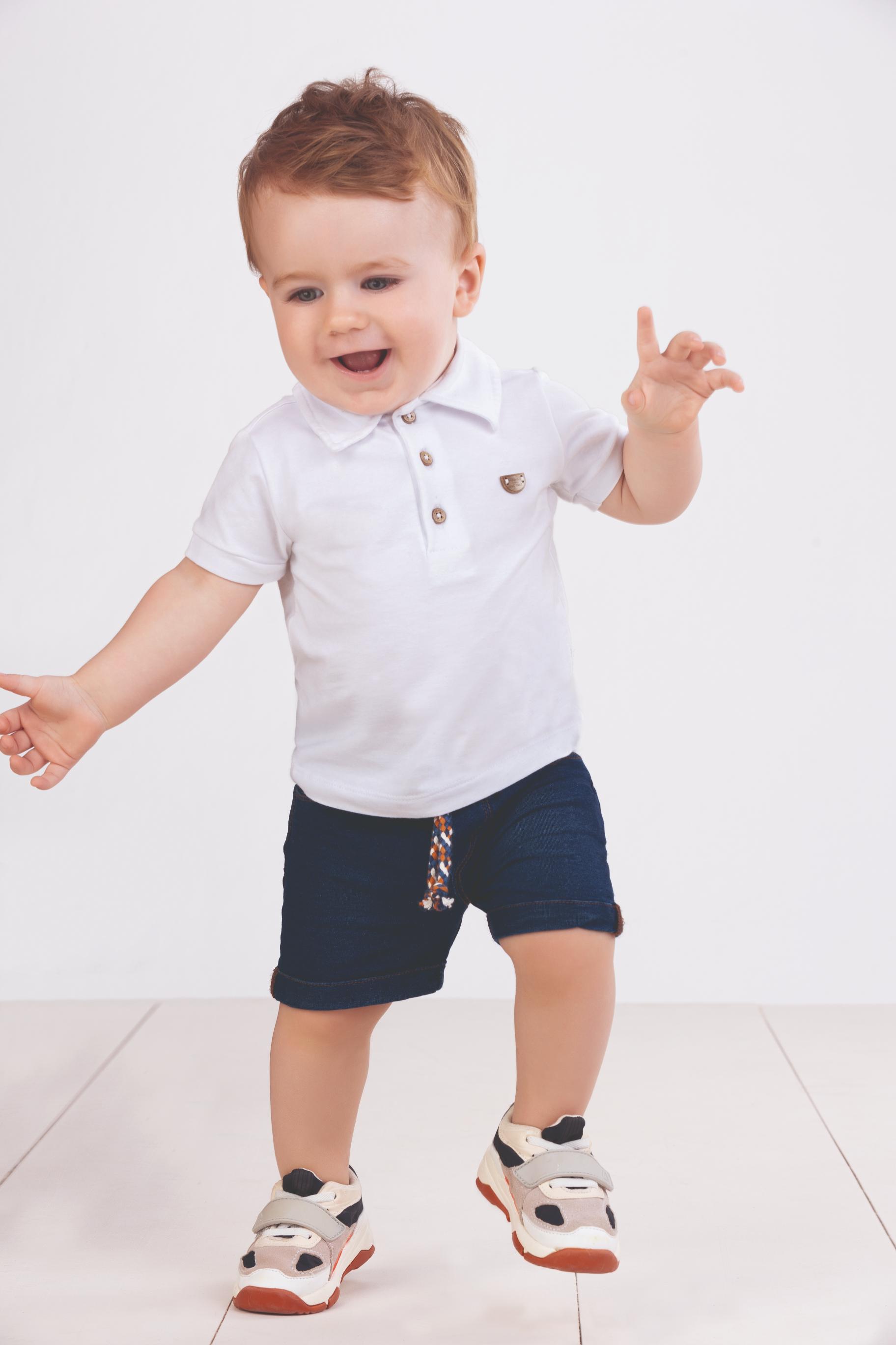 Shorts Jeans Paraiso Masculino com Cordão 17053 - Image 1