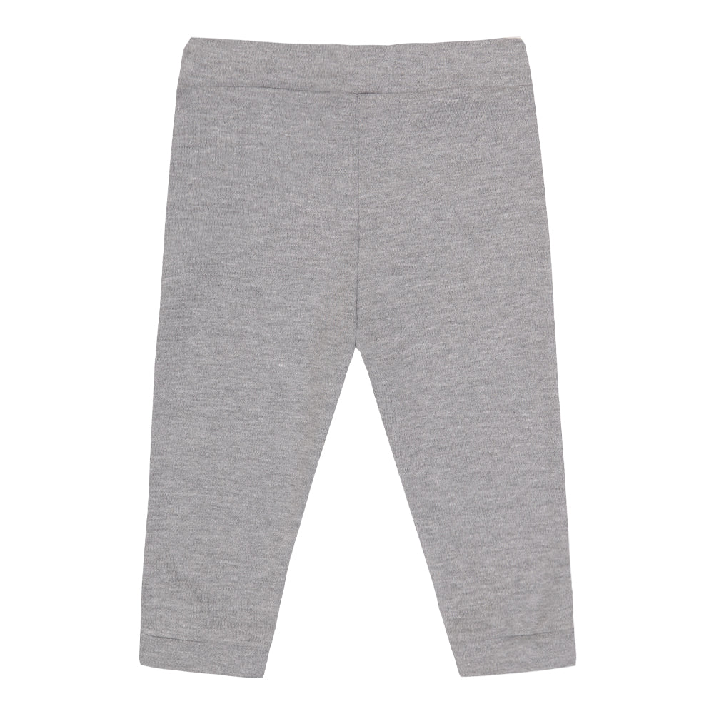 Calça De Meia Estação Em Suedine Com Cós De Elástico E Botão De Enfeite Letut LT16637 - Image 5