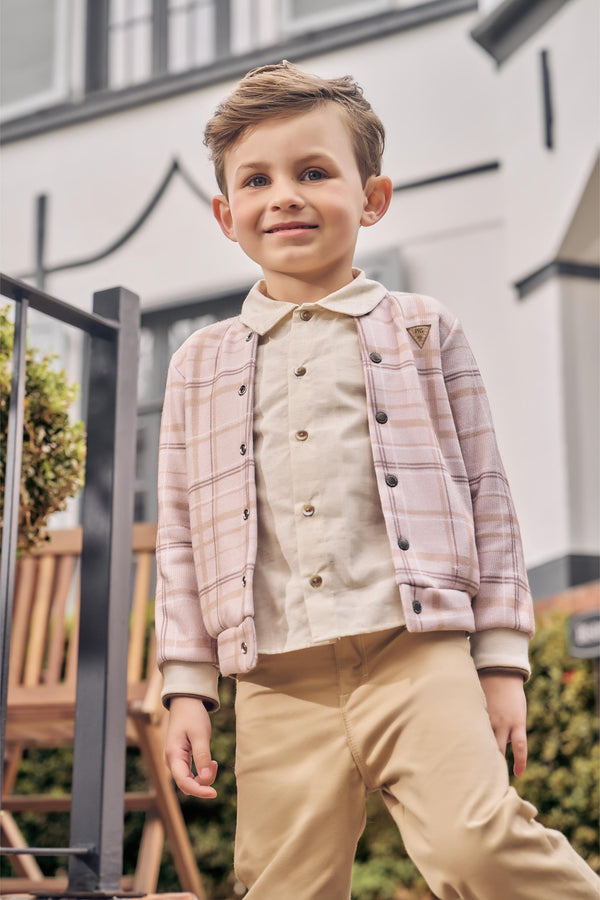 Camisa Masculina Manga Longa Tecido Leve com Bordado Paraiso
