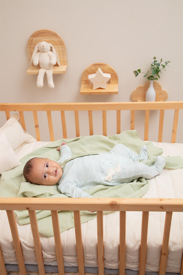 Macacão Longo Masculino em Malha Tricô Levíssima Listrada com Bordado Letut