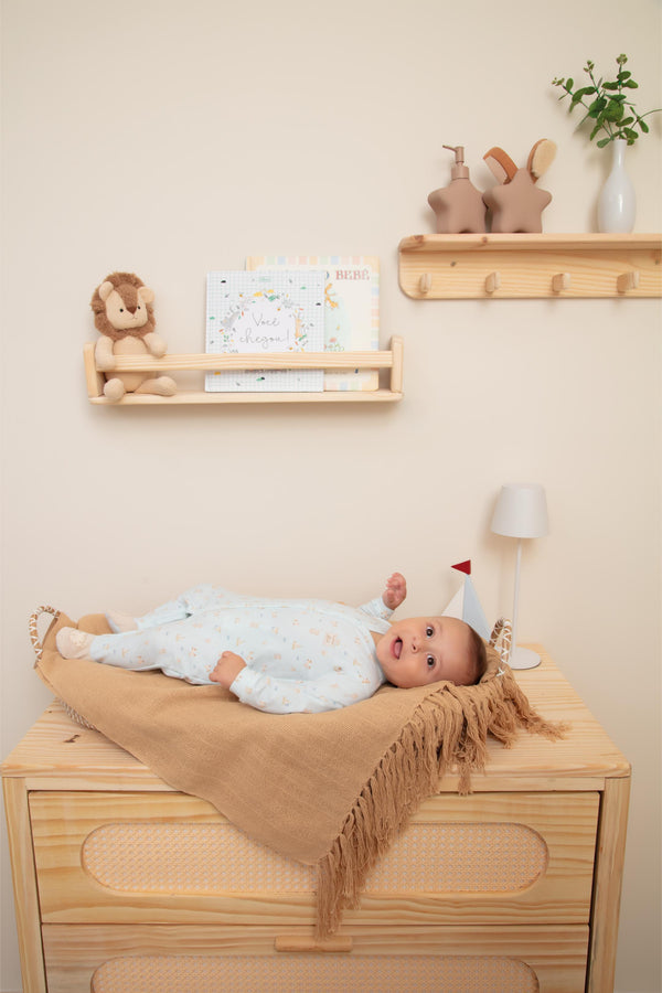 Macacão Longo Masculino em Malha Conforto Estampada com Bordado Lúdico Letut