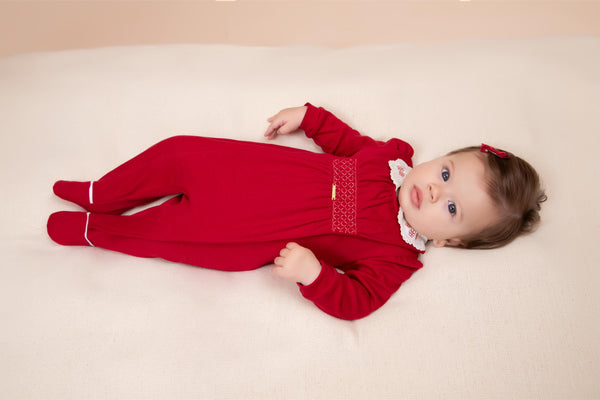 Macacão Longo Suedine Bordado Franzido Peitinho Paraiso