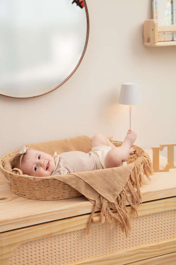 Conjunto Baby Curto com Body Estampa Vichy e Shorts em Suedine com Detalhe em Picueta Letut LT17377