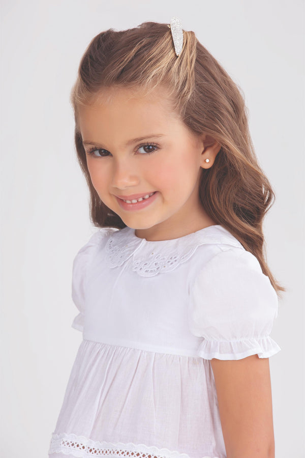 Conjunto Kids 1 Verão Feminino Com Blusa e Shorts Paraiso