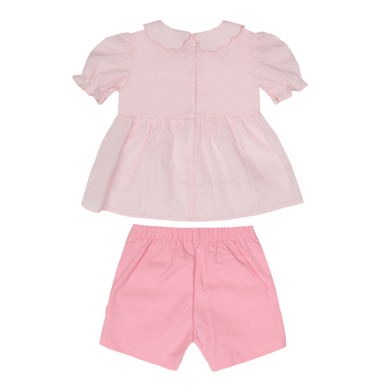 Conjunto Kids 1 Verão Feminino Com Blusa e Shorts Paraiso - Image 5