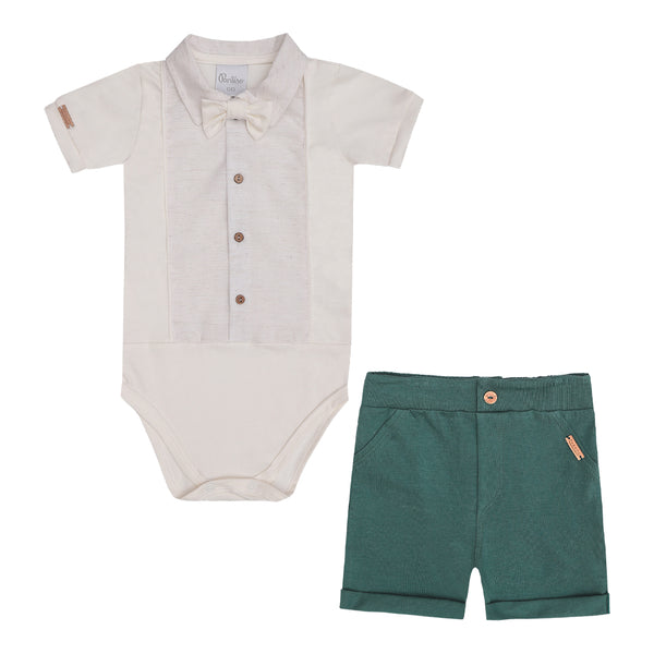 Conjunto Baby Verão Em Malha Conforto Paraiso - 16955