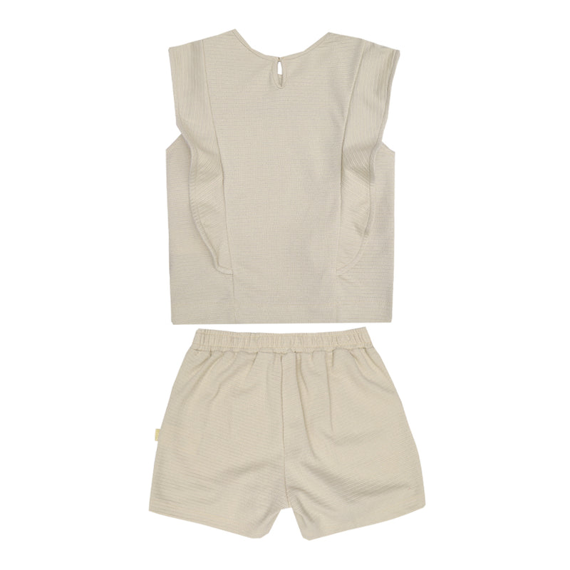 Conjunto Kids Verão Feminino Com Blusa e Shorts Paraiso - 17103 - Image 8