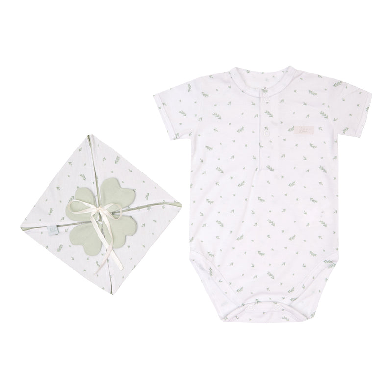 Letut Kit 2 Peças Body e Naninha Estampados em Malha Polifiado — LT16613 - Image 2