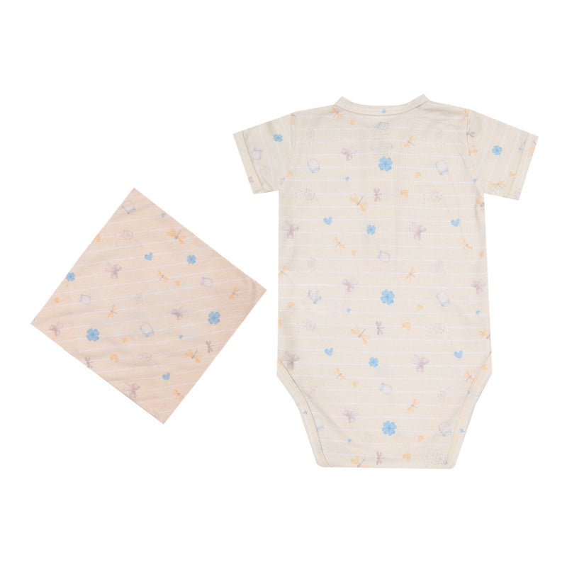 Letut Kit 2 Peças Body e Naninha Estampados em Malha Polifiado — LT16613 - Image 5
