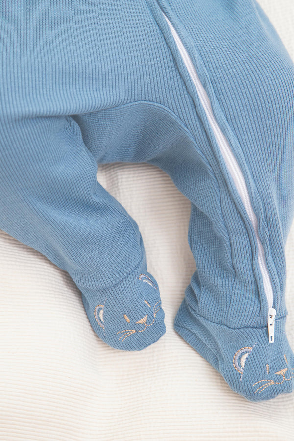 Kit Presente Macacão e Body Ribana Canelada Color Amamentação Letut