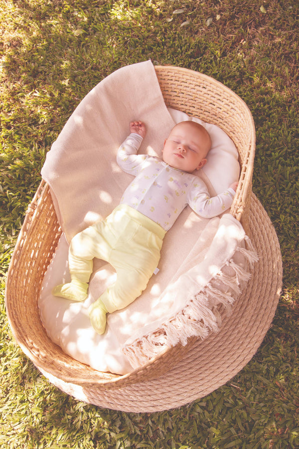 Conjunto Baby Longo Body Polifiado Estampado e Calça Algodão Paraiso LT16642