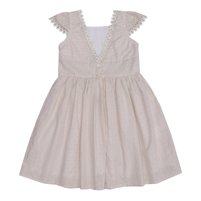 Vestido Kids Verão Em Tecido Trabalhado Com Lurex Paraiso 17111 - Image 2