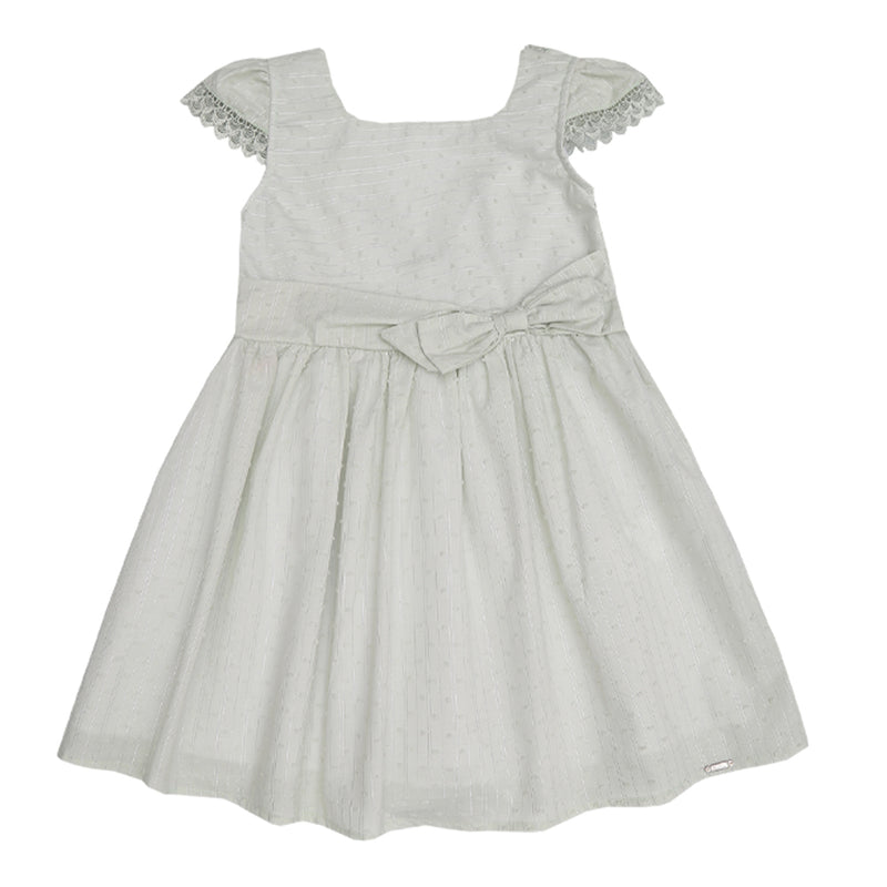 Vestido Kids Verão Em Tecido Trabalhado Com Lurex Paraiso 17111 - Image 8