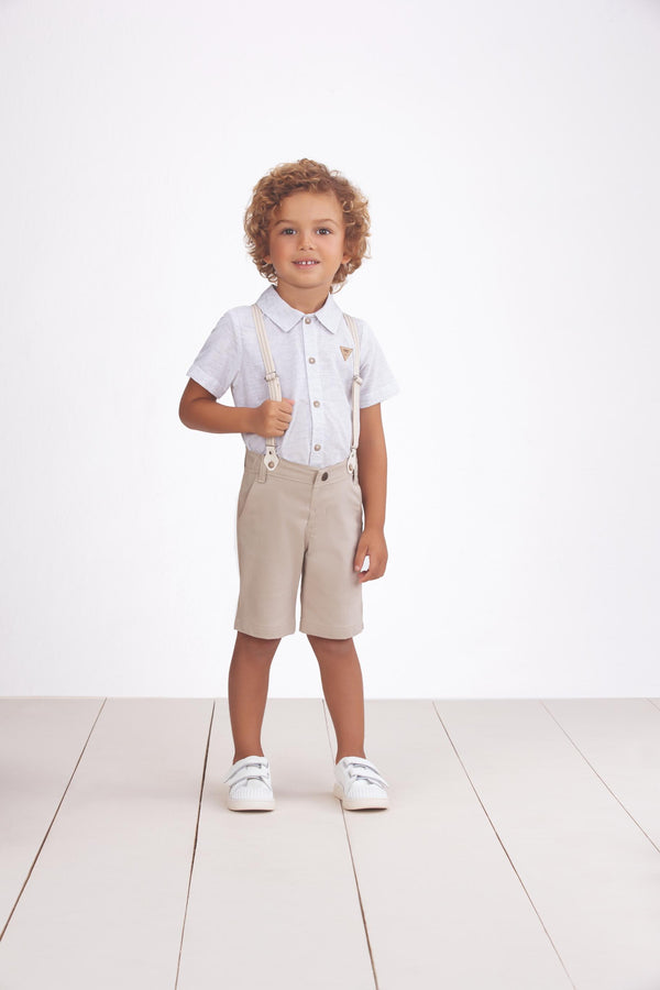 Conjunto Kids 1 Verão Masculino Com Shorts e Camiseta Paraiso 17085
