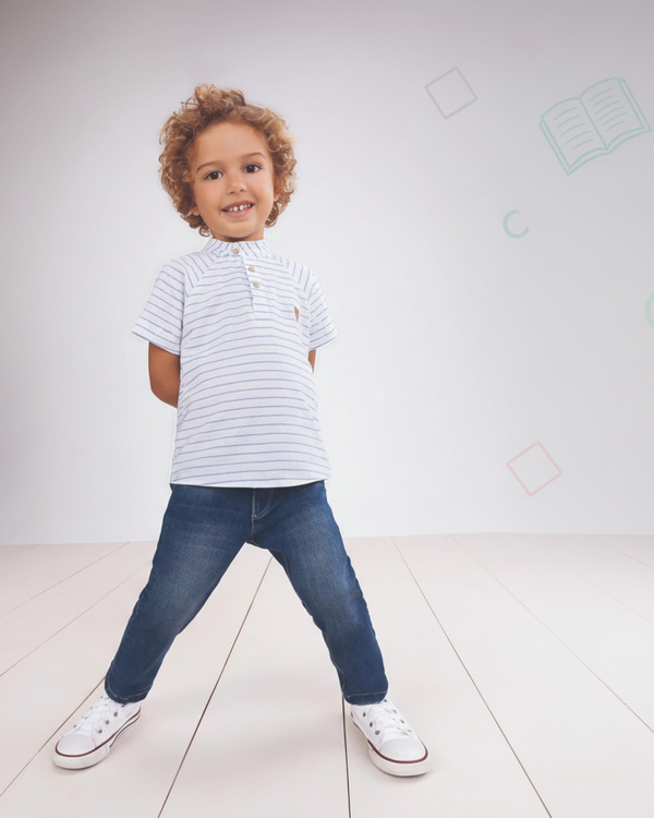 Bata Manga Curta Verão Em Tecido Plano Paraiso 17182