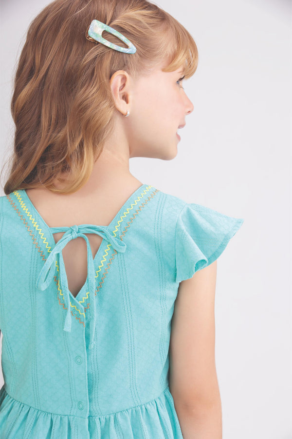 Conjunto Kids Verão Feminino Com Shorts e Blusa Paraiso 17158