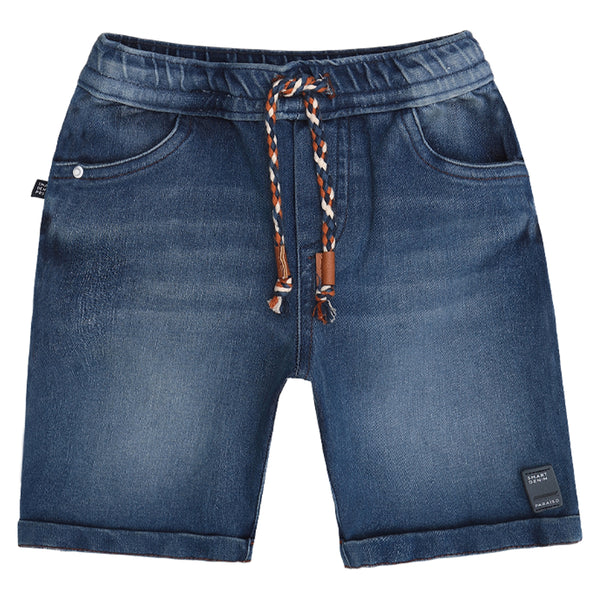 Shorts Verão Em Jeans Bi-Elástico Paraiso 17122