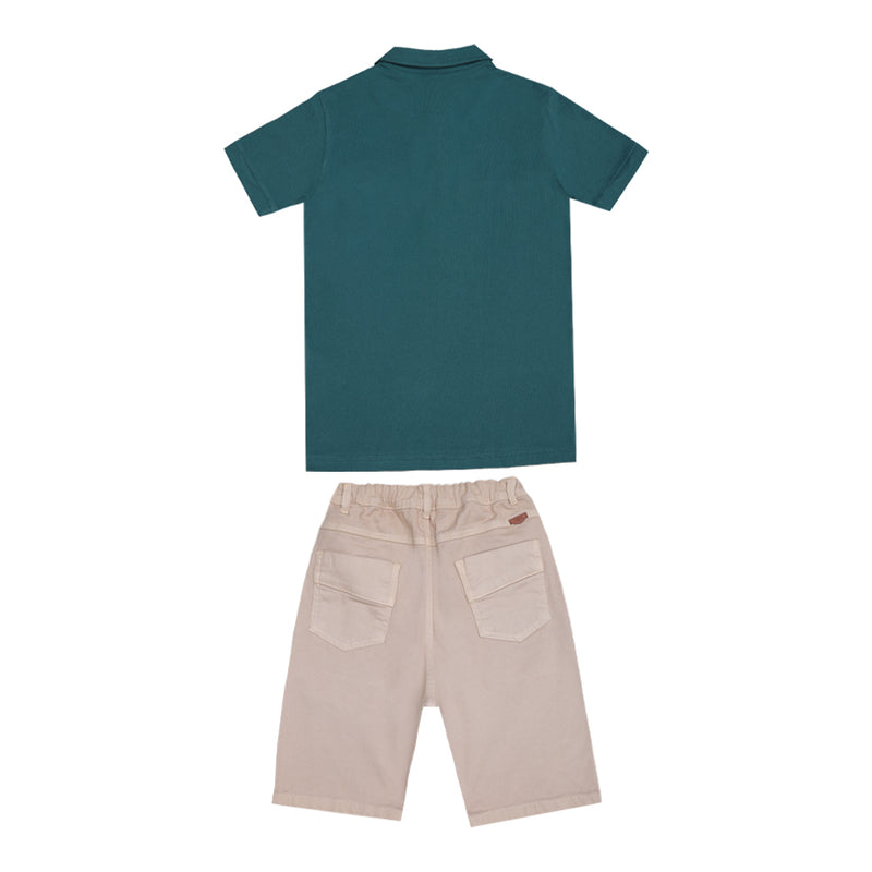 Conjunto Kids Verão Masculino Com Shorts e Camiseta Paraiso - Image 5
