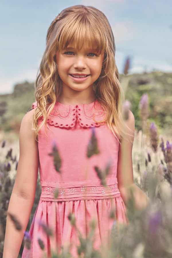 Vestido Kids Verão Em Tricoline Paraiso 17148