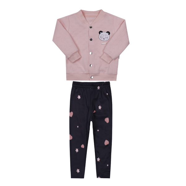 Conjunto Inverno Casaco Matelassê e Calça Ultramicro Thermo Le Bhua