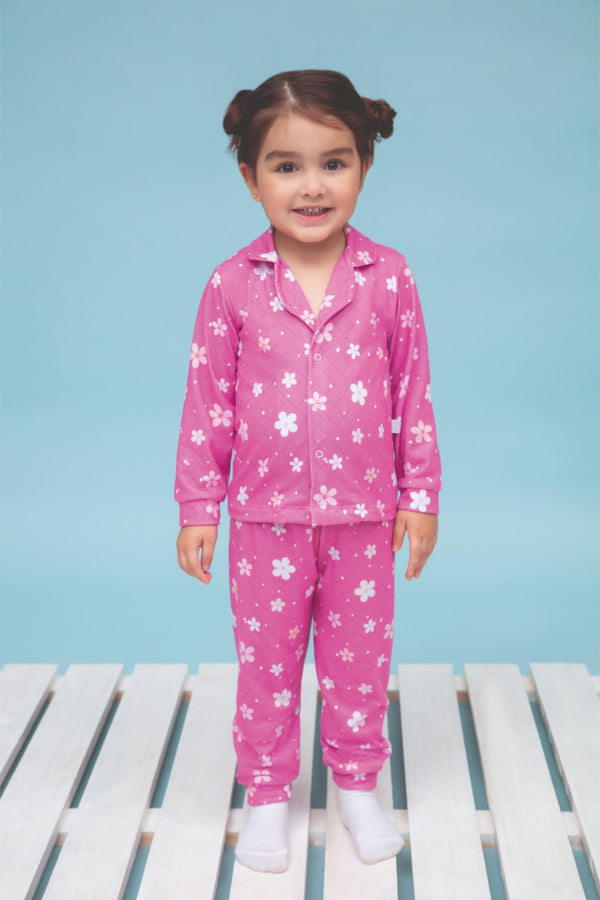 Conjunto Linha Home em Malha Estampada Leve e Confortável Estilo Americano Le Bhua