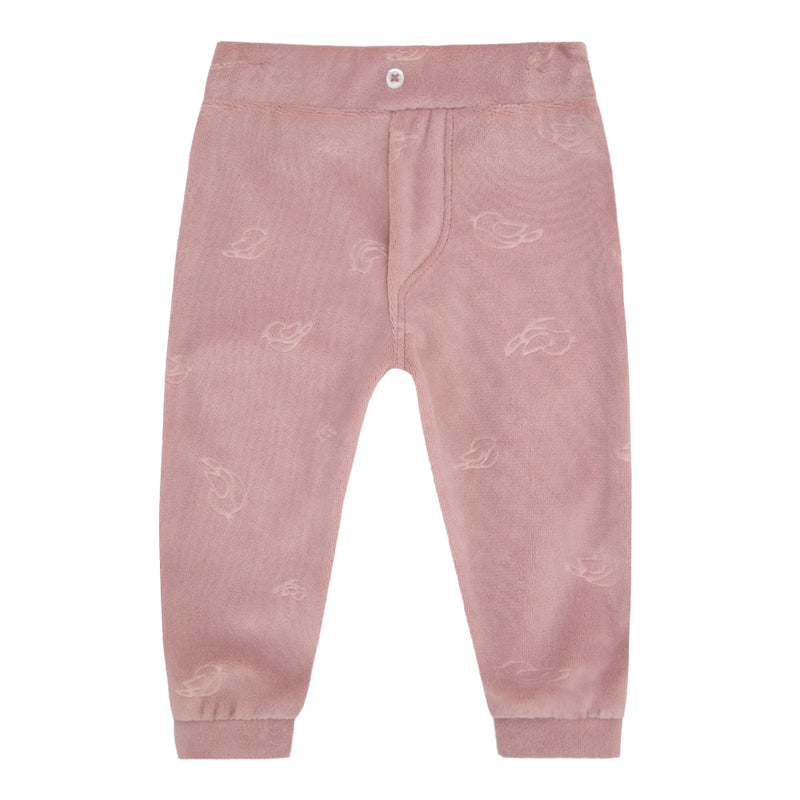 Letut Calça Bebê em Plush Jacquard Aveludado com Cós Elástico - LT17405 - Image 8