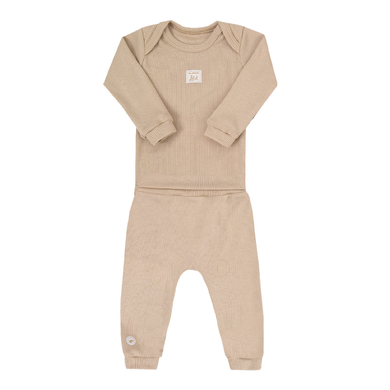 Conjunto Longo Amamentação Letut com Body Manga Longa e Cós Conforto - Image 14