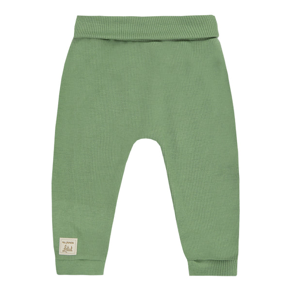 Calça Avulsa Bebê Linha Amamentação em Malha Ribana com Cós Conforto Letut