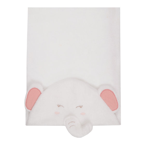 Toalha de Banho com Capuz em Lã Felpada Super Macia com Bordado Lúdico Letut