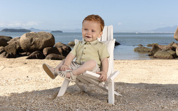 Conjunto Camisa Sarja Leve com Shorts Estampado Conforto Paraiso 18700