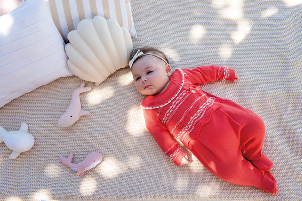 Macacão Longo com Pé em Tricô com Abertura Frontal por Botões e Detalhe de Laço Paraiso