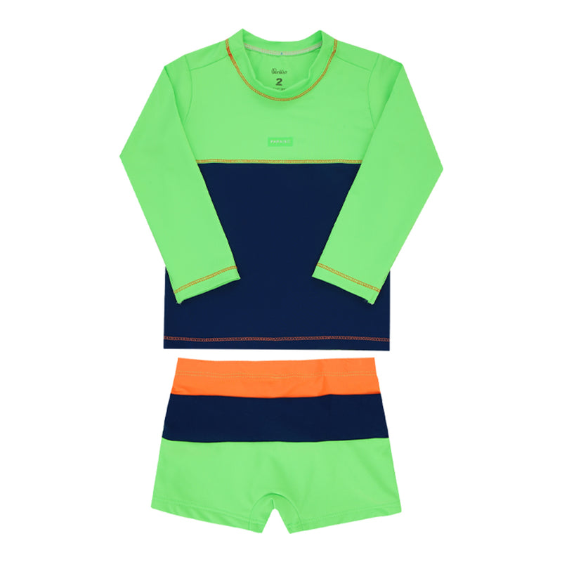 Conjunto Praia Masculino Paraiso UV 50+ Manga Longa Superconfortável Verão Paraiso - Image 5