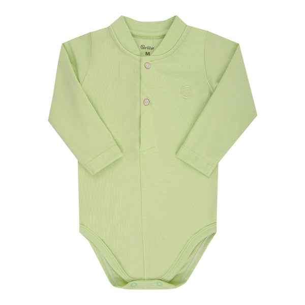 Body Longo Manga Longa Paraiso Colors Gola V Malha Conforto Unissex