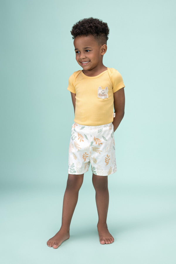 Conjunto Paraiso Home Baby Masculino Malha Ribana Conforto Bordado