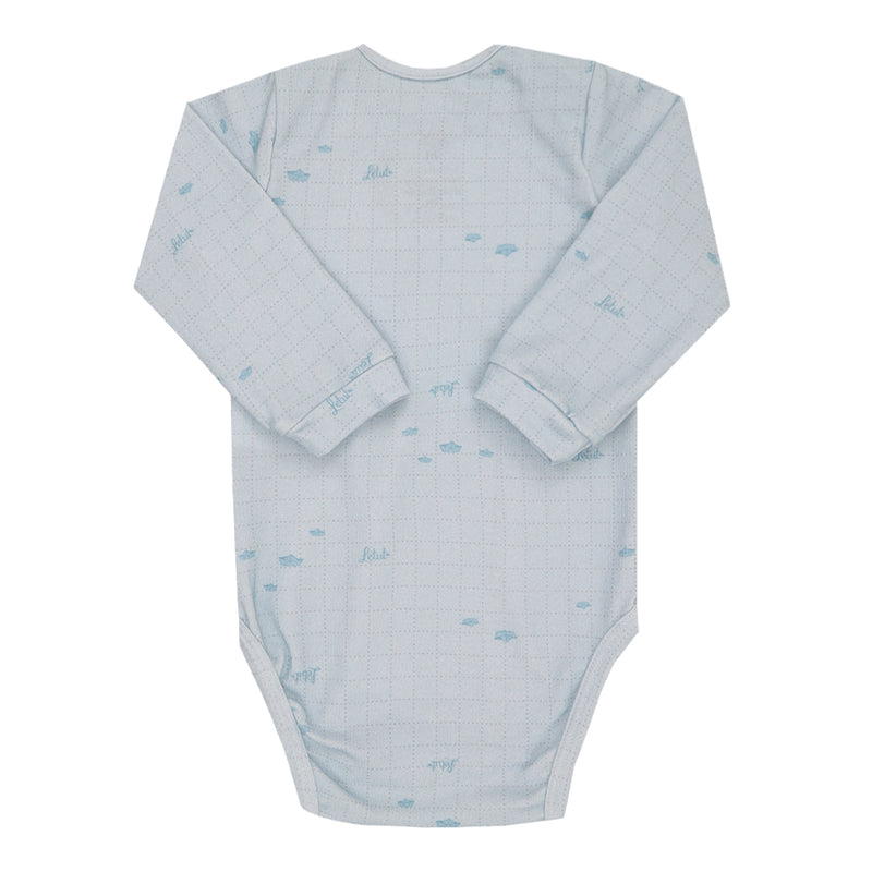 Body Longo Letut Conforto Estampado com Gola Expansível e Fundo Extensor - Image 2