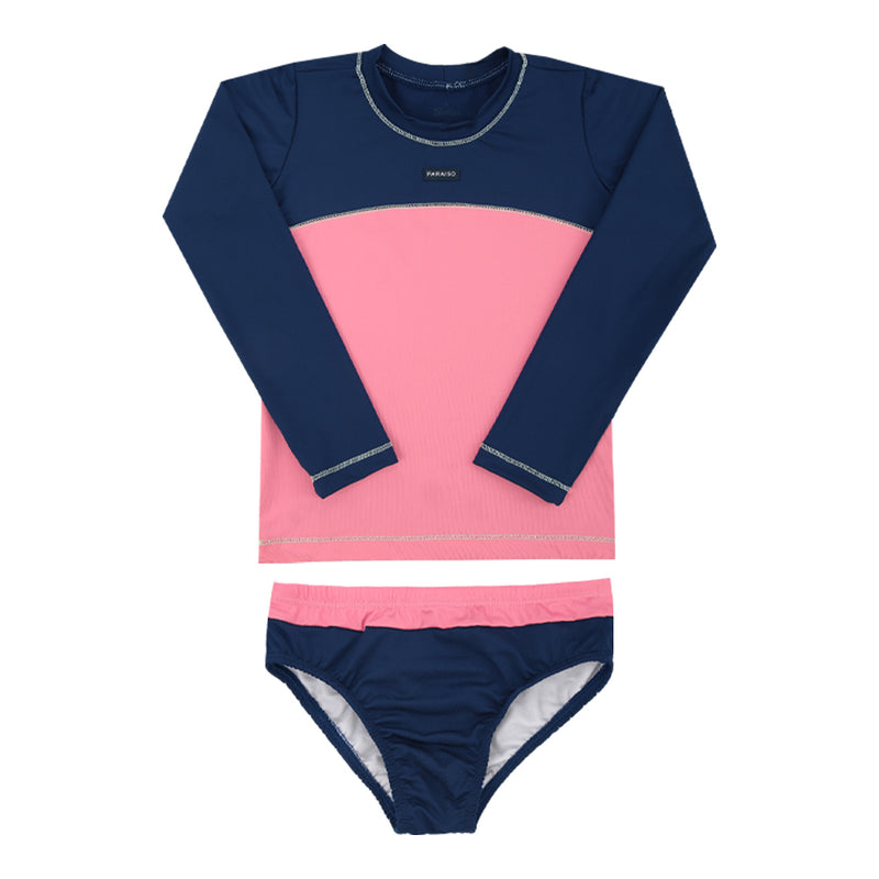 Conjunto Praia Infantil Paraiso UV 50+ Manga Longa Superconfortável - Image 2