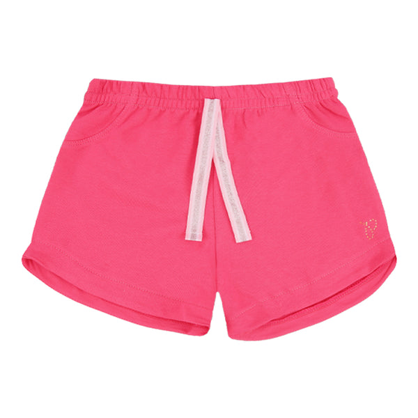 Shorts Bebê Paraiso Colors em Molecotton com Strass e Cordão Decorativo Verão Paraiso 18867