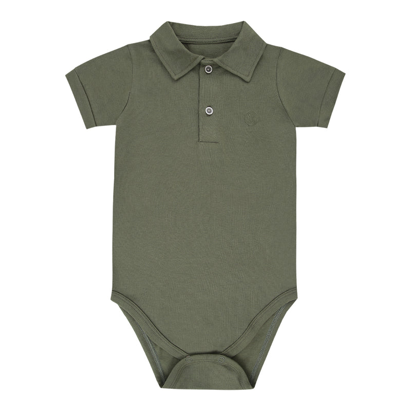 Body Meia Manga Polo Paraiso Conforto Casual Infantil Verão 2026 - Image 5