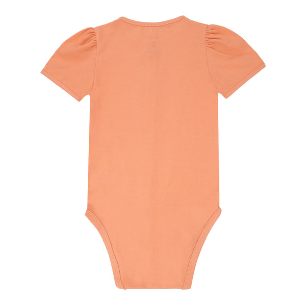 Body Meia Manga Paraiso Comfort Kids com Strass e Franzido Delicado Verão Paraiso 18952