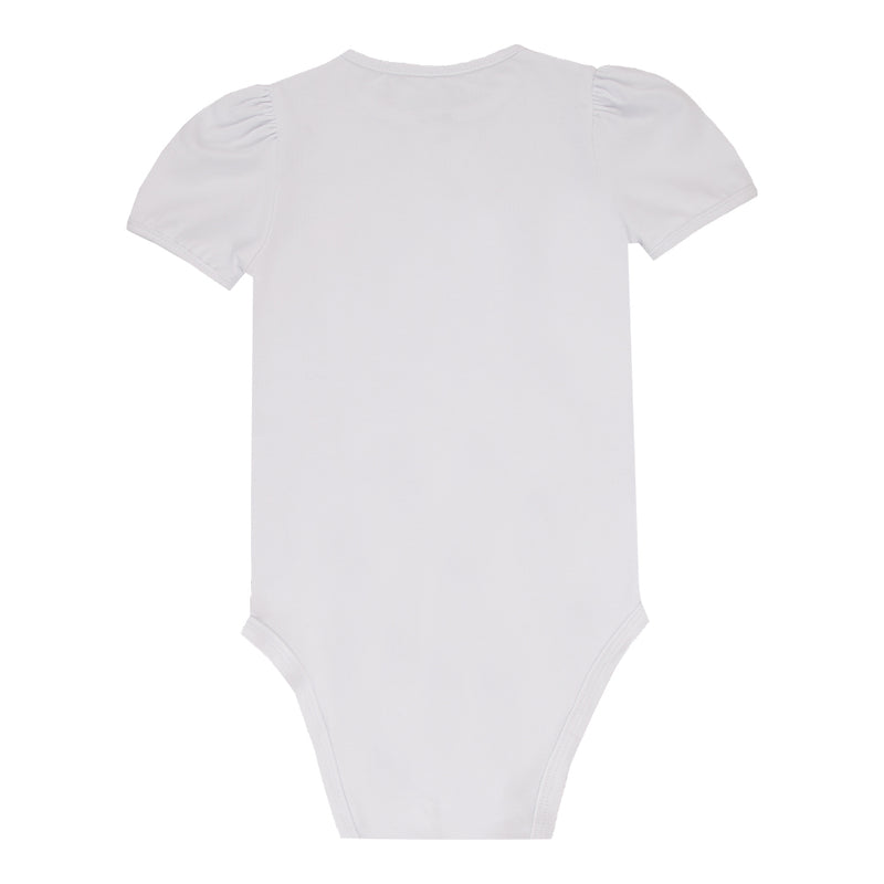 Body Meia Manga Paraiso Comfort Kids com Strass e Franzido Delicado Verão Paraiso - 18952 - Image 2