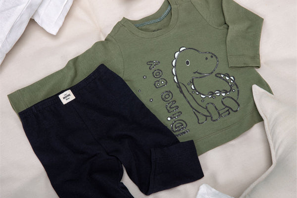 Conjunto Infantil Paraiso Home Manga Longa Conforto Tradicional 2 Peças