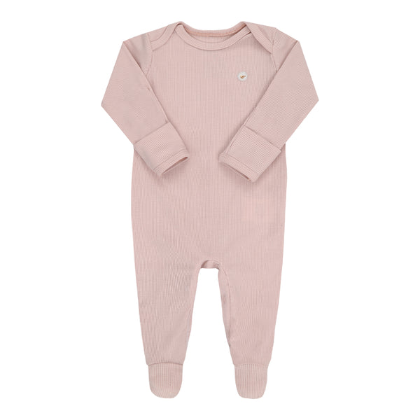 Macacão Longo Amamentação Letut Malha Ribana Conforto Bebê Unissex