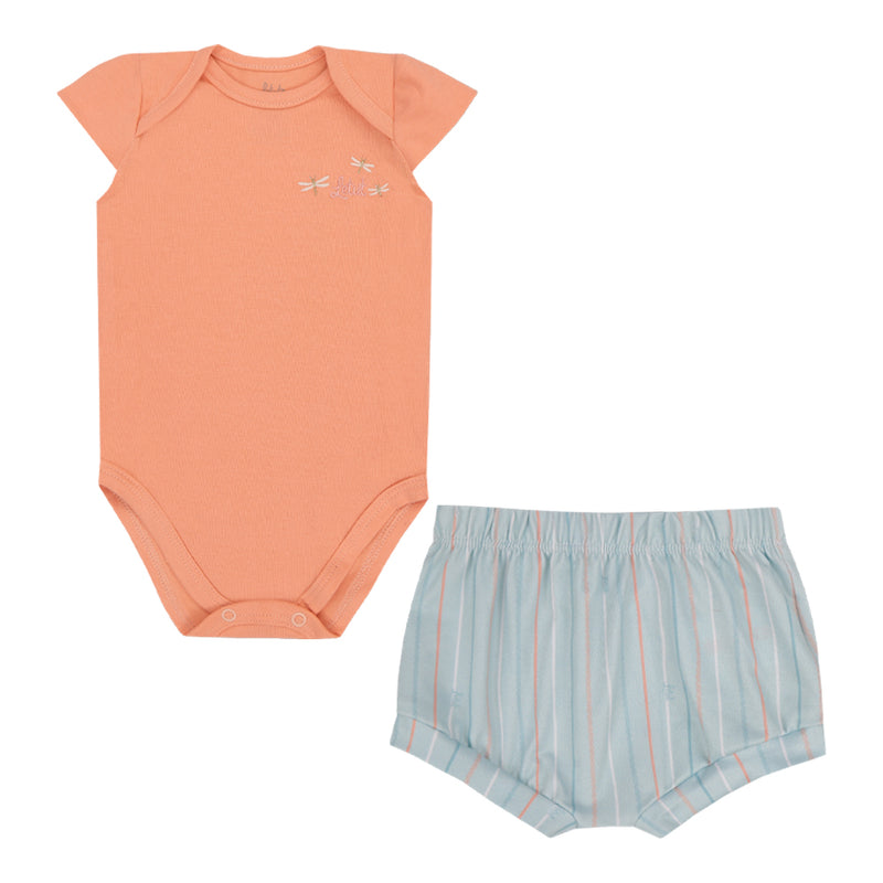 Conjunto Feminino Letut Body Manga Curta e Shorts Malha Conforto - Image 5