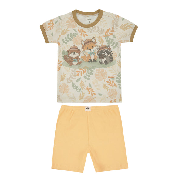 Conjunto Home Infantil Masculino Paraiso Super Conforto Estampa Lúdica