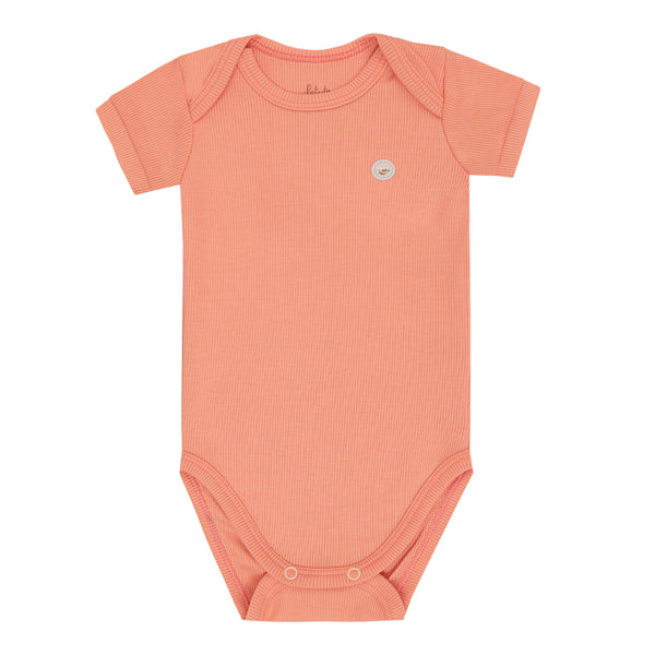 Body Meia Manga Amamentação Letut com Gola Expansível e Fundo Extensor