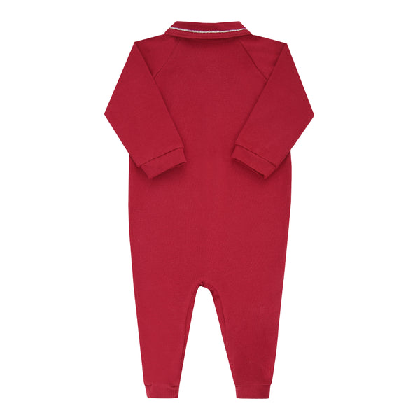 Macacão Longo Paraiso Color Club Malha Conforto Manga Longa Unissex Bebê