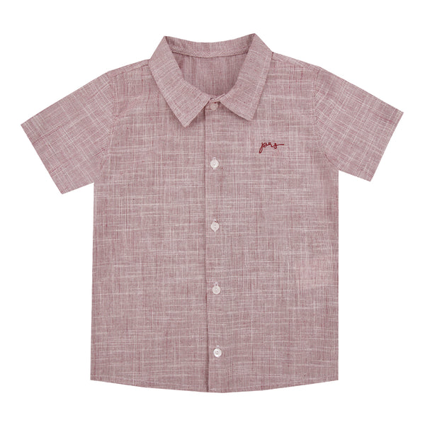 Camisa Paraiso Baby Manga Curta Bordado Especial Verão Infantil