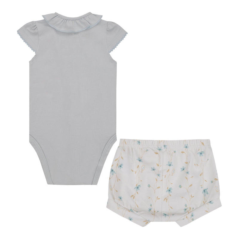 Conjunto Letut Manga Curta com Babados e Shorts Estampado - Image 5