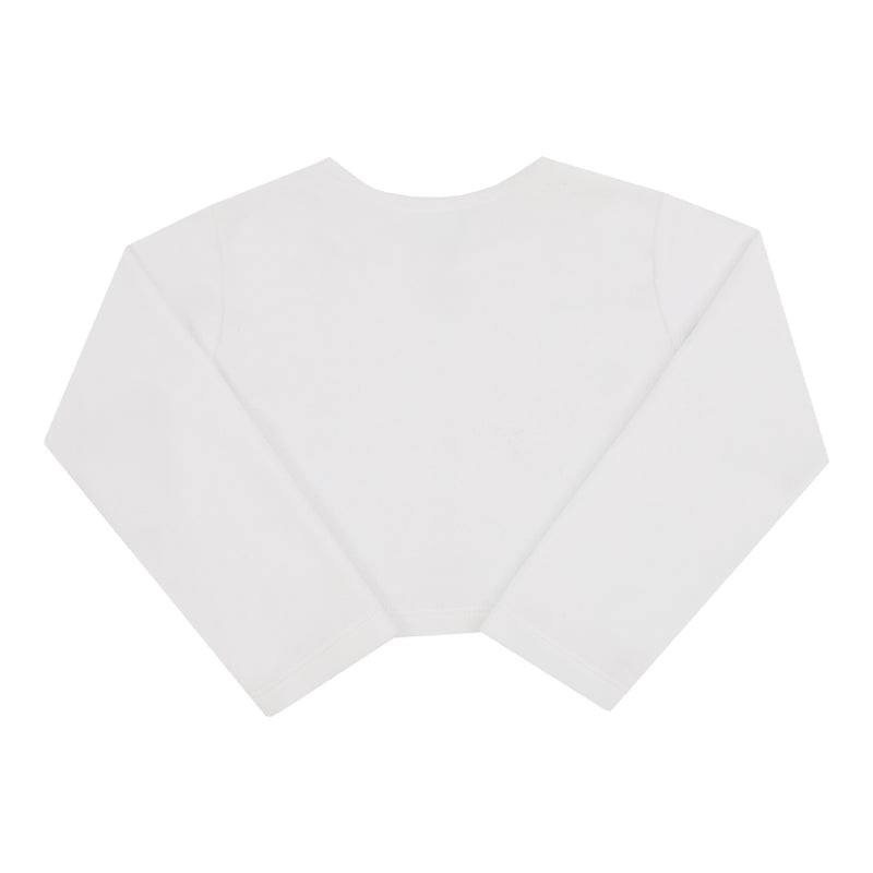 Bolero Paraiso Plush Macio com Strass e Bordado Floral Cerimônia - Image 2