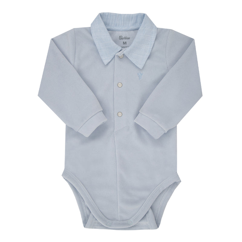 Body Longo Paraiso Plush Masculino Inverno com Gola Exclusiva e Bordado - Image 5